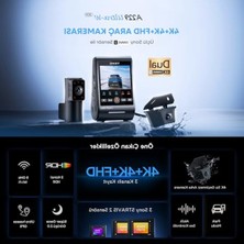 Aydogan's Su Geçirmez Araç Kamerası, Ön+Arka 4k+4k Hdr ile
