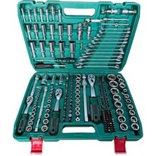 Aydogan's 216 Parça Eğik Cırcır Lokma Takımı, 72 Diş, 1/4”, 3/8”, 1/2” Boyutlar, Dayanıklı Çelik Malzeme