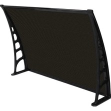 Moontime Alaçatı Crocus Kapı Pencere Üstü Pratik Sundurma 80×120 – Siyah