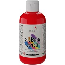 Aydogan's 250GR Kırmızı Akrilik Boya - Yüksek Kalite
