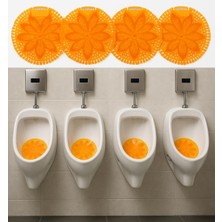 Cozley 4'lü Ekonomik Paket Mango Kokulu Pisuvar Süzgeci - Koku Giderici Sıçratma Önleyici Hijye