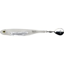 Fish Arrow Flash-J Spin Sw 4" (3 Adet/paket) #100 Chameleon/silver Olta