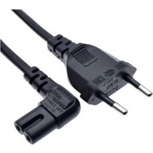 2 Metre 90 Derece Teyp Power Kablo 2 Metre Teyp Fişi 2 Metre Teyp Power Kablo 90 Derece