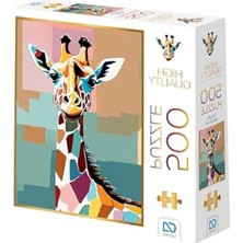 Aydogan's 2,2 mm Kalınlığında 500 Parçalı Zürafa Tasarımlı Hobi Puzzle Seti
