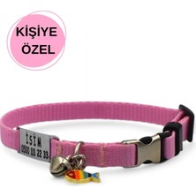 Caramelos Isimli Kedi Tasması, Isimlikli Kedi Tasması, Kedi Künyesi, Sallanmayan Isimlik, Kedi