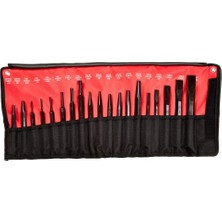 Tools 61019 Zımba ve Keski Seti, Siyah Oksit Kaplama, 19 Parça