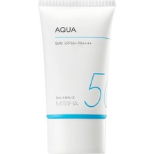 AyrStore Mıssha Su Bazlı Güneş Koruyucu Nemlendirici Jel All Around Safe Block Aqua Sun Gel SPF50 Pa 50 Mi