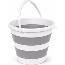 Aydogan's Katlanabilir Akordiyon Temizlik Kovası, 13 Litre, 32 cm Çap, Pratik Tasarım
