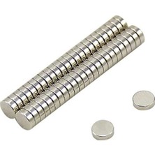 AyrStore 150 Adet 5x2 mm Yuvarlak Güçlü Neodyum Mıknatıs (Çap 5 mm Kalınlık 2 Mm)
