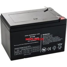 AyrStore 12V 7A Akü 12VOLT 7AMPER Ups 12V 7AH Akü Güvenlik Alarm Ups Için Akü 12V 7AH Akü Pil Batarya
