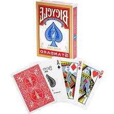 Aydogan's Kırmızı Veya Mavi Poker Boyu Endeks, 1 Deste Oyun Kartı