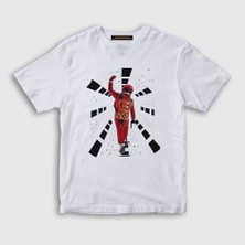 Presmono Unisex Çocuk Beyaz Astronot Film 2001 A Space Odyssey T-Shirt