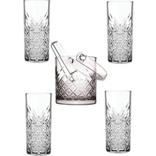 Paşabahçe Timeless Rakı Bardağı Buz Kovası Seti 6 Parça