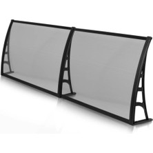 Moontime Alaçatı Lotus Kapı Pencere Üstü Pratik Sundurma 70X240 cm - Şeffaf