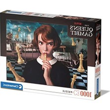 Aydogan's Queen's Gambit Temalı 1000 Parça Yapboz - Netflix Üretimi