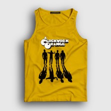 Presmono Unisex Sarı Gang Film Otomatik Portakal A Clockwork Orange Atlet