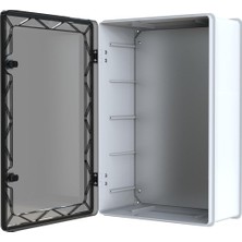 Yavuz Abs Pano 40 x 60 x 24.2 cm Taban Saclı IP65 Plastik Pano Montaj Plakalı Elektrik Kutusu Pano