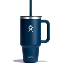 AyrStore Hydro Flask Saplı Her Yerde Seyahat Bardak 32 Oz Indigo
