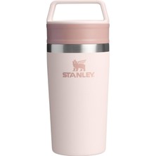 AyrStore Cafe To-Go Travel Mug Termos Bardak, 0.35 Litre, Pembe Kuvars (Rose Quartz)