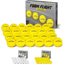 AyrStore Gosports Köpük Uçuş Egzersiz Golf Topları - 24'lü Paket Sınırlı Uçuş Antrenman Topu - Kla