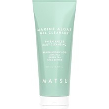Matsu Professional Marine Algae, Sebum Dengeleme Günlük Yüz Temizleme Jeli, 200 ml