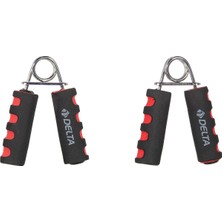 Delta Unisex Dirençli El Yayı Ds 257, Kırmızı Siyah, Tek Beden, EL-YY-DS257