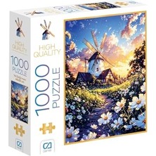 Aydogan's Yel Değilmeni 1000 Parça 2,2mm Kalınlık 48X68CM Profesyonel Hobi Puzzle Yapboz Serisi