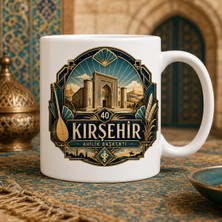 Ajans 313 Kırşehir Temalı Memleket Kupası – 40 Kırşehir Ahilik Başkenti Özel Tasarım Seramik Kupa