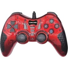 Moontime Alaçatı Marka: C-899 Titreşimli USB Kablolu Joystick Gamepad Oyun Kolu Pc Bilgisayar Lapto