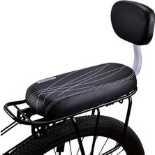 AyrStore Valkyrie Bisiklet Arka Koltuğu Sele Çocuk ve Yetişkin Için Sırtlıklı Yumuşak Minder Bagaj K