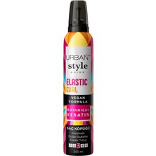 Urban Care Style Guide Elastic Curl Doğal Görünüm Sağlayan Saç Köpüğü- Esnek Tutuş 200 ml