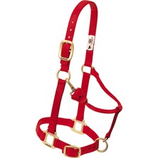 AyrStore Weaver Leather Draft At Yulari, Ayarlanabilir Naylon, 2,5 Cm, Large Beden, Kırmızı