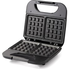 Kiwi KSM-2405K Siyah Çocuk Waffle Makinesi