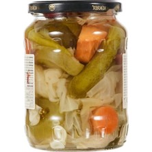 Aydogan's Lezzetli Karışık Turşu - Cam Kavanoz 650 gr