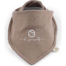 AyrStore Little Gusto Sıvı Geçirmez Bebek Fular Önlük Organik Pamuk, Ayarlanabilir Çıtçıtlı, Nem Em