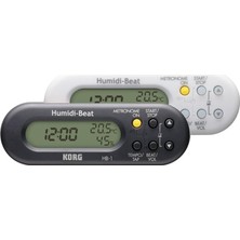 AyrStore Korg Hb-1, Saatli Metronom Nem ve Sıcaklık Ölçer, Siyah