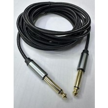 Metre 6.3 mm Mono Amfi Kablosu 5 Metre 6.3 mm To 6.3 mm Kablo
