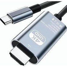 Type C To HDMI Tüm Type C Cep Telefonları ve Cihazlarla Uyumlu Full Hd Hdmi Kablosu 4K Ultra Hd H