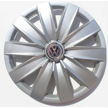 Moontime Alaçatı Transporter 16"inç Kırılmaz 4 Adet 1 Takım Gri Jant Kapağı