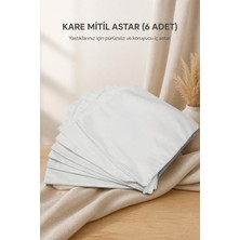 Kare Mitil Astar (6 Adet)