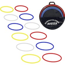 AyrStore Avessa Scucs 26'li Antrenman Seti 12'li Çanak 12'li Huni 4 mt Antrenman Merdiven Koordinasyon Çemb
