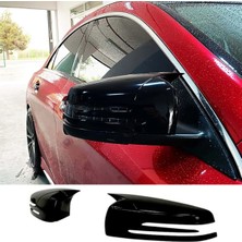 Moontime Alaçatı Mercedes E W212 Batman Yarasa Ayna Kapağı Parlak Siyah Abs 2009 2010 2011 2012 2013 2014 2015 2016
