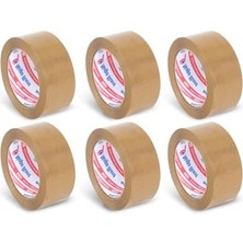 Aydogan's 24 Adet 45 mm x 100 mt Kahve Koli Bandı, Güçlü Yapıştırma