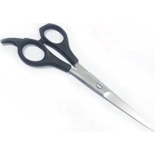 Uzun Uç Eşit Sap Paslanmaz Çelik Saç Sakal Favori Kesme Kesim Düzeltme Berber Makası 15CM Çok