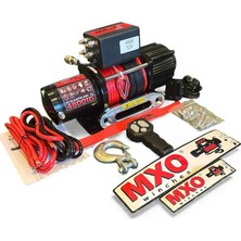 Mxo Vinç 4500LB 12V Sentetik Halatlı Atv - Utv Vinç