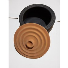 Orta Boy Toprak Güveç Tencere Kap (24 * 12CM)