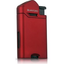 Quantoro Metal Jet Çakmak Matte Red
