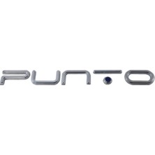 Moontime Alaçatı Punto Arka Bagaj Yazı Punto Yazı 195 mm - 20 mm 51934541 Uyumlu