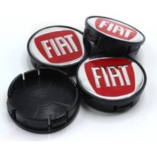 Moontime Alaçatı Fiat Kırmızı Jant Göbeği 58MM