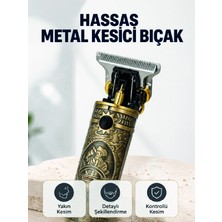 Shopwave Şarj Edilebilir Saç Sakal Kesme Makinesi 300 Dakika Kullanım 3 Taraklı